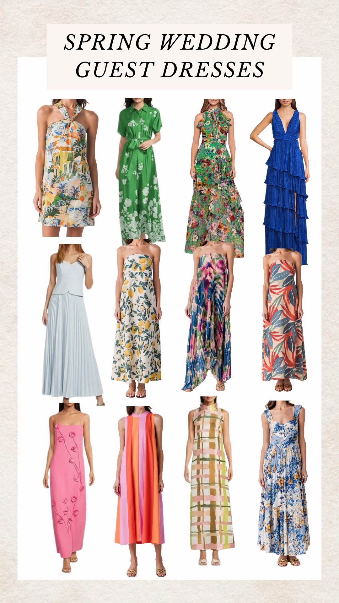 Favorite spring wedding guest dresses! 

#LTKootd #LTKWedding #LTKgrwm
