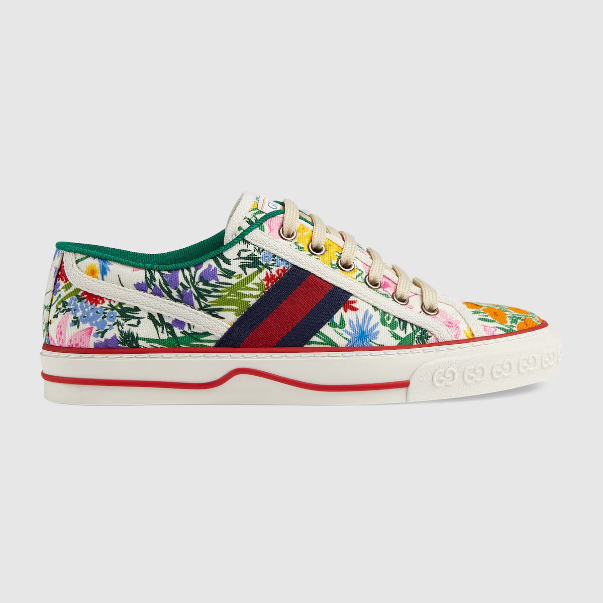 Online Exclusive women's Ken Scott print sneaker | Gucci (US)