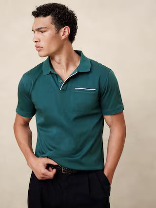 Slim Luxe Touch Polo | Banana Republic Factory