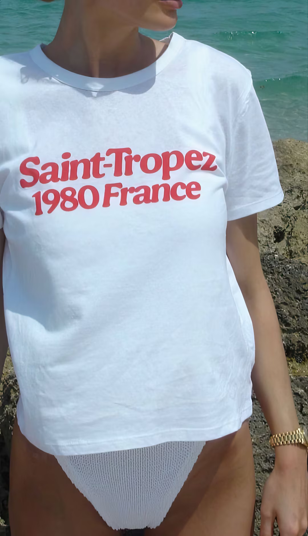 Saint Tropez 1980 France Graphic Tee - Womens T-shirt - Vintage Graphic - French Riviera Graphic ... | Etsy (US)