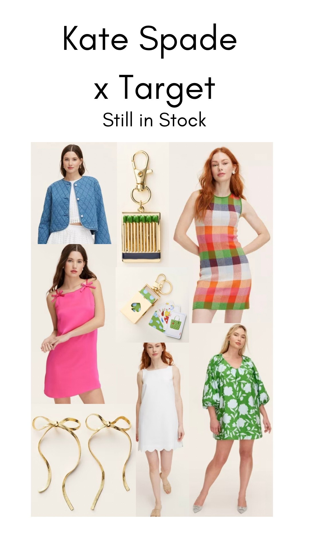 Cute clothing from the Kate spade ♠️ target collab today. Loving all the mini dresses for spring and summer!

#LTKSeasonal #LTKStyleTip #LTKFindsUnder50