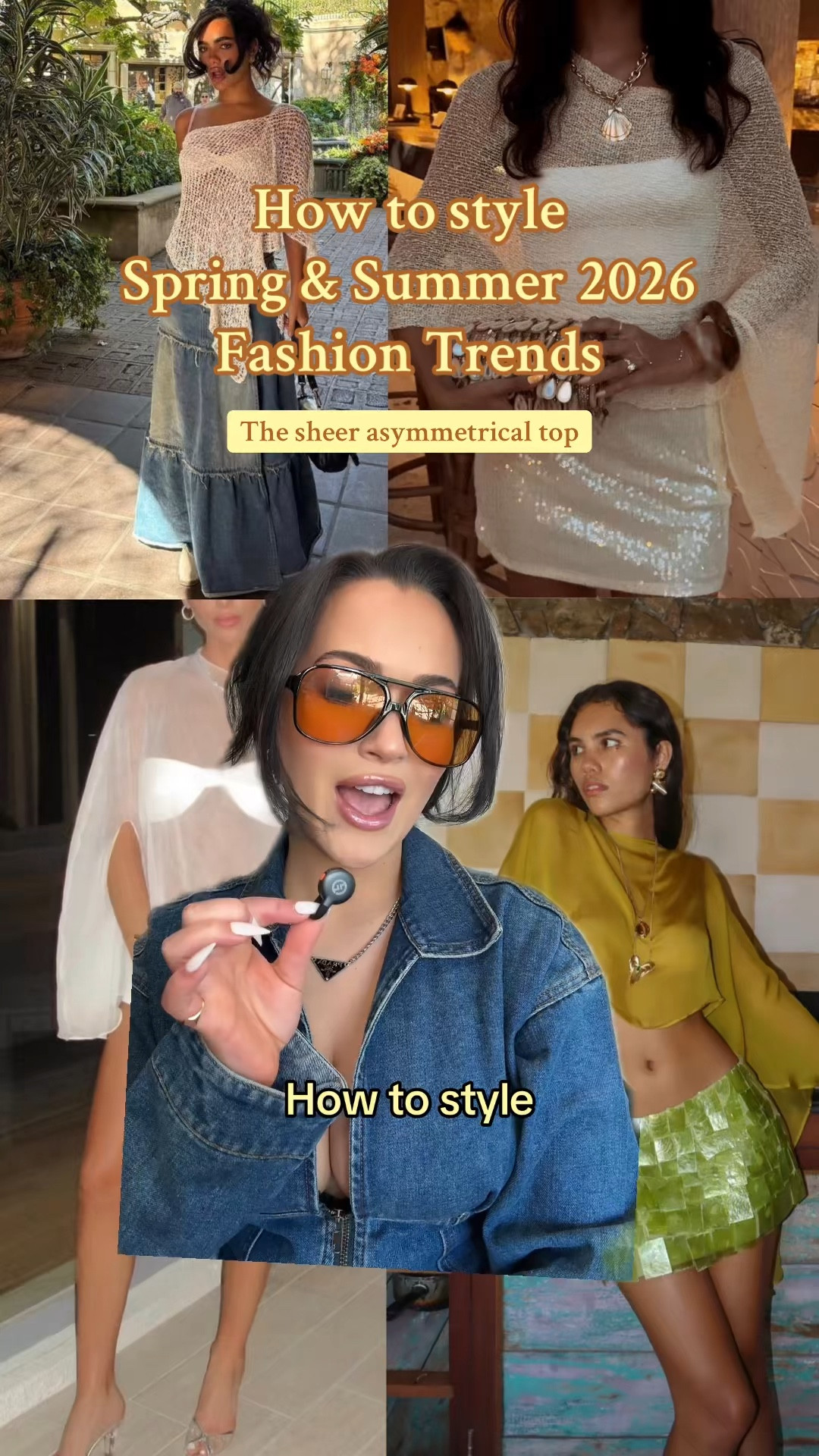 How to style Spring & Summer 2026 fashion trends: The asymmetrical sheer top☀️
#summerfashion #FashionTrends #SpringFashion #outfitinspiration #trendyoutfit
