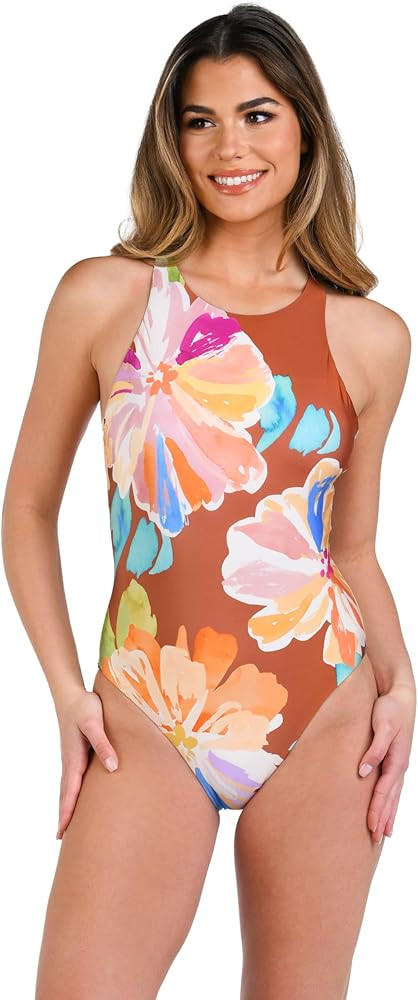Saharan Sands High Neck One Piece | Amazon (US)