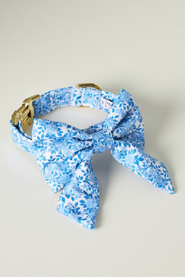 The Foggy Dog Lady Bow Pet Collar | Anthropologie (US)