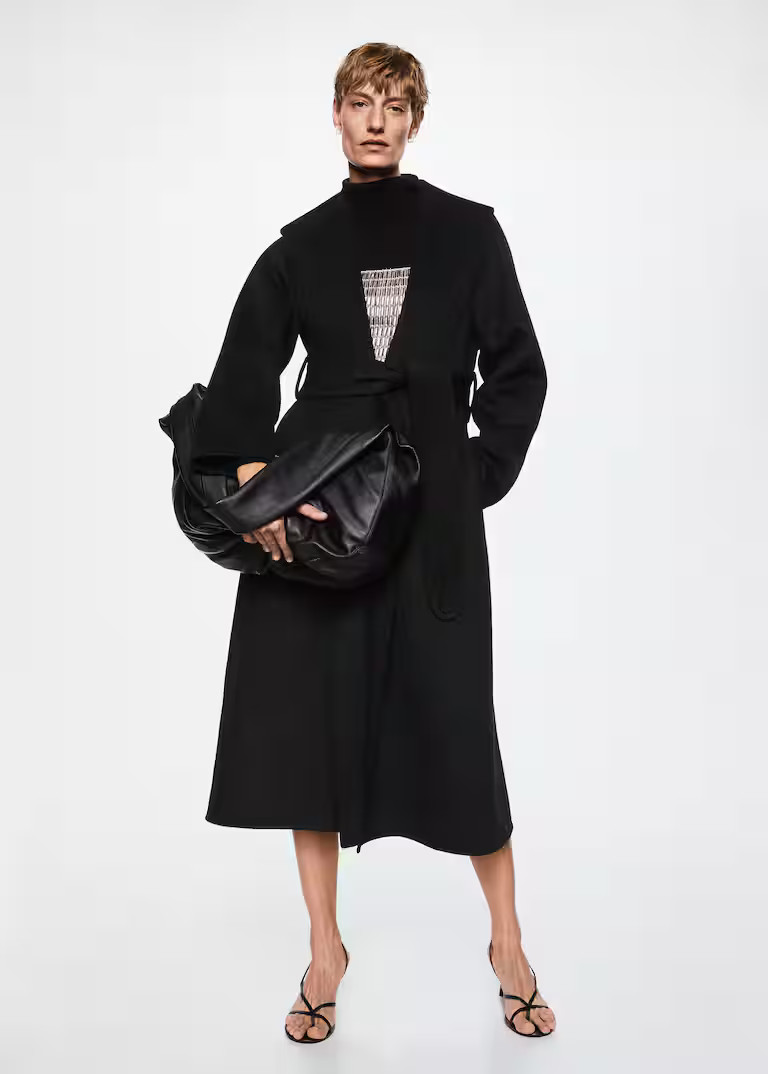 Handmade robe wool cat -  Women | Mango United Kingdom | MANGO (UK)