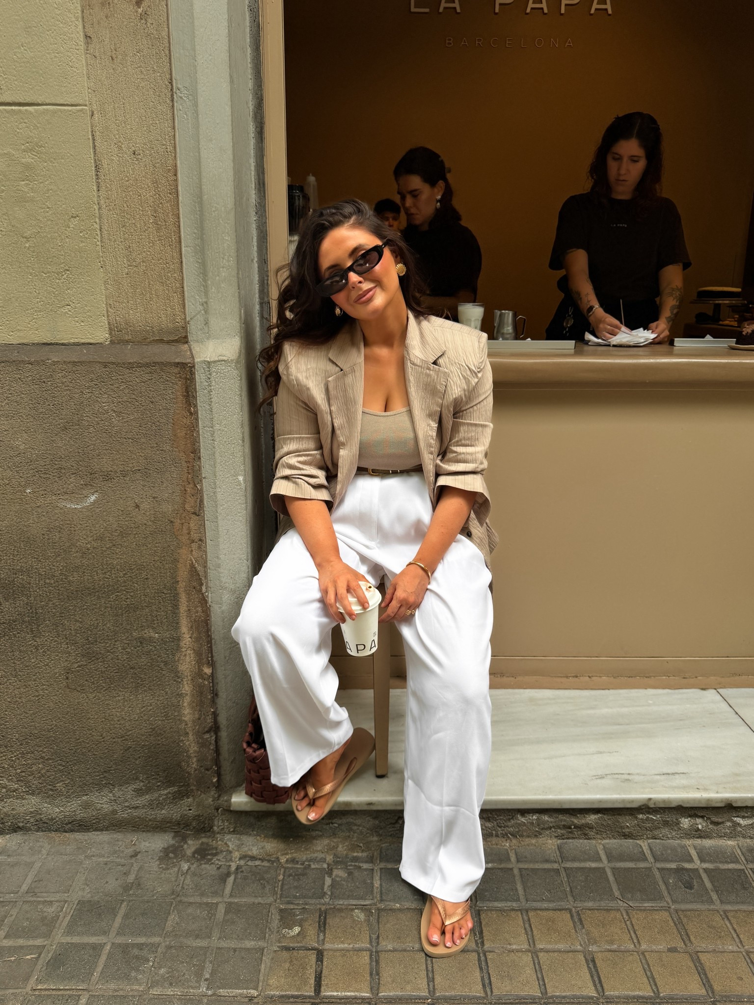 Zara, linen, petite, linen trousers, linen blazer, silk blazer, white trousers, tube top, summer outfit, holiday outfit, asos, Sezane, marks and Spencer, NAkD, Abercrombie, mid size, 

#LTKstyletip #LTKpetite #LTKsummer
