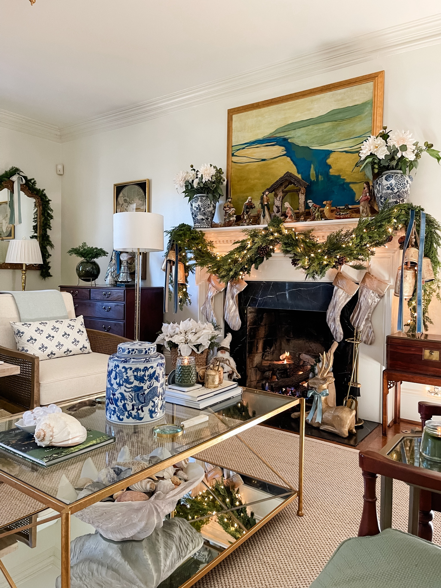Christmas in the Living Room 🎄✨

#howiblueandwhite #preppyhome #myseasonalstyling #mycollectedhome #chinoiseriedecor #southernhomemag #traditionalinterior #traditionalhomedecor #blueandwhitedecor #classicinterior #classichomedecor #christmasmantel #neutralchristmasdecor #seasonalhome #adwellingtoremember #thecollectedlook #mybhgstyle #myballardstyle #thenewsouthern #southernladymagazine #livingroominspiration #preppygrandhome #howiholiday #myblueandwhitehome

#LTKhome #LTKHoliday #LTKstyletip