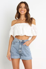 Vera Top - White | Petal & Pup (AU)