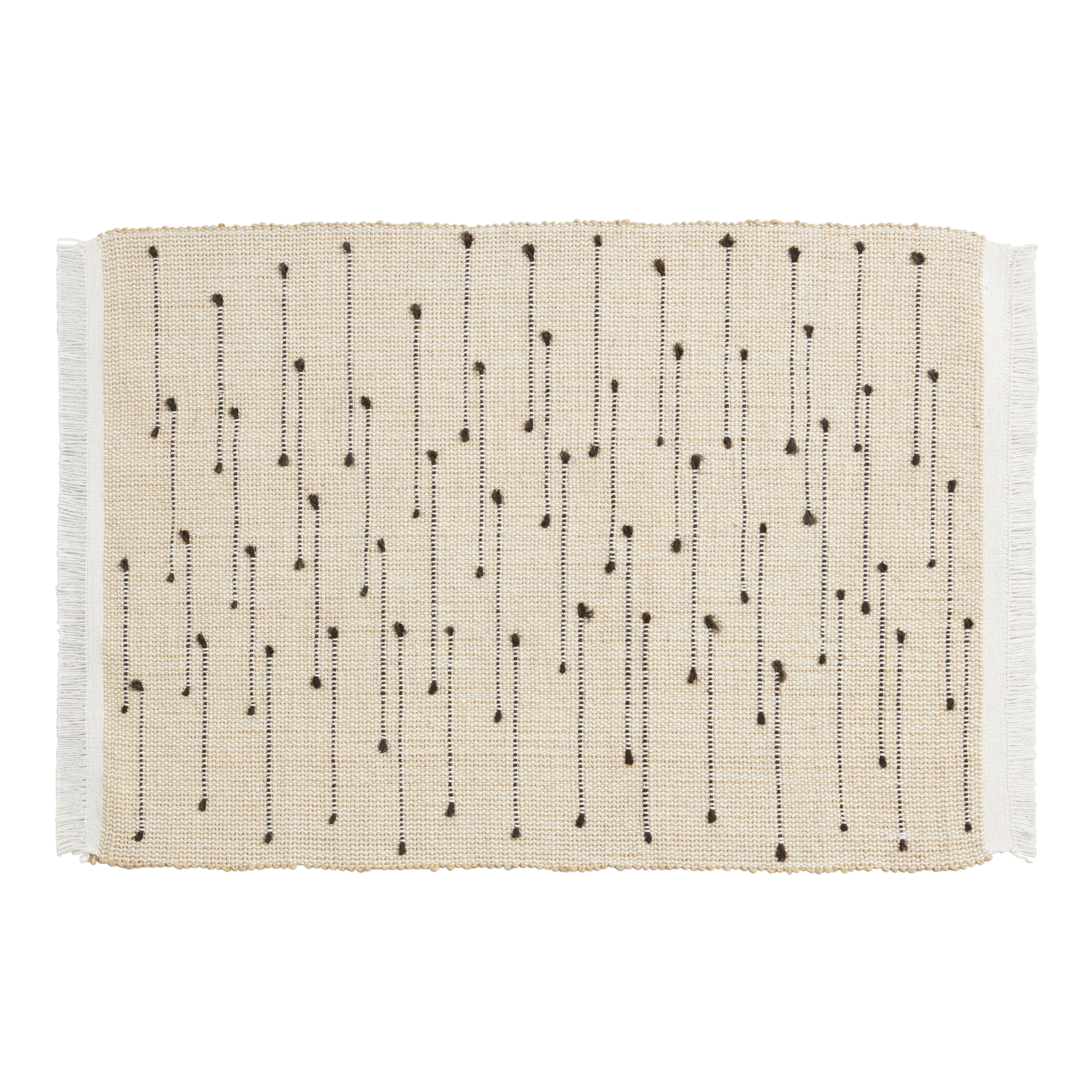 Arusha Black Dot Placemats Set Of 4 | World Market