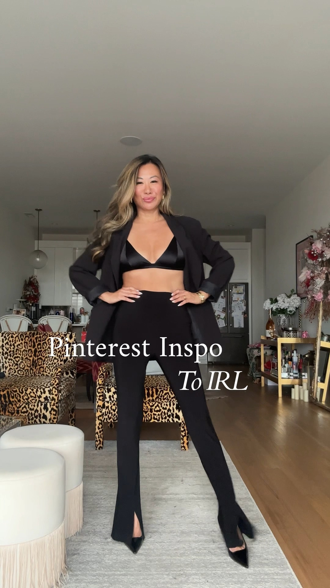 Outfit of the night. Pinterest inspired outfit. Best black Zara  blazer, best Norma kamali leggings that I've worn forever. Amazon bra Amazon pumps, sunglasses and bag  

#LTKStyleTip #LTKFindsUnder100 #LTKWatchNow