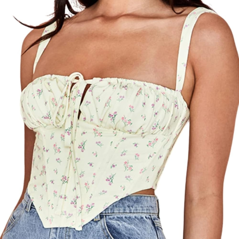 Corset Tops for Women Corset Top Y2k Aesthetic Tops for Women Corset Top for Women | Amazon (US)