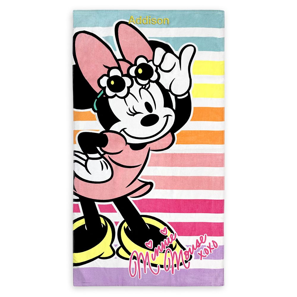Minnie Mouse Beach Towel | Disney Store