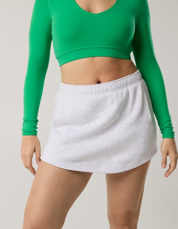 OFFLINE By Aerie Cloud Fleece Skirt | Aerie