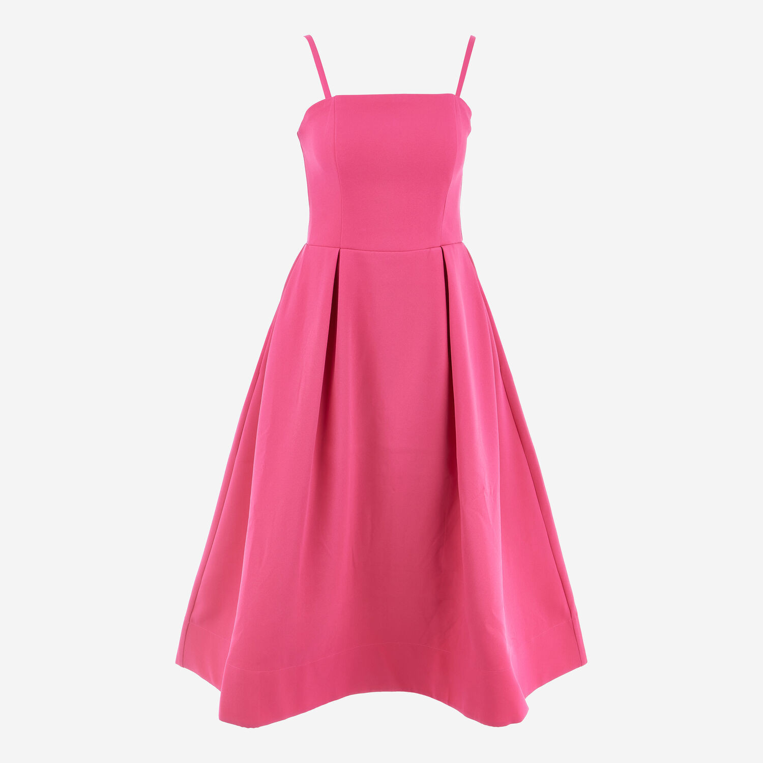 Pink Bandeau A Line Midi Dress | TK Maxx