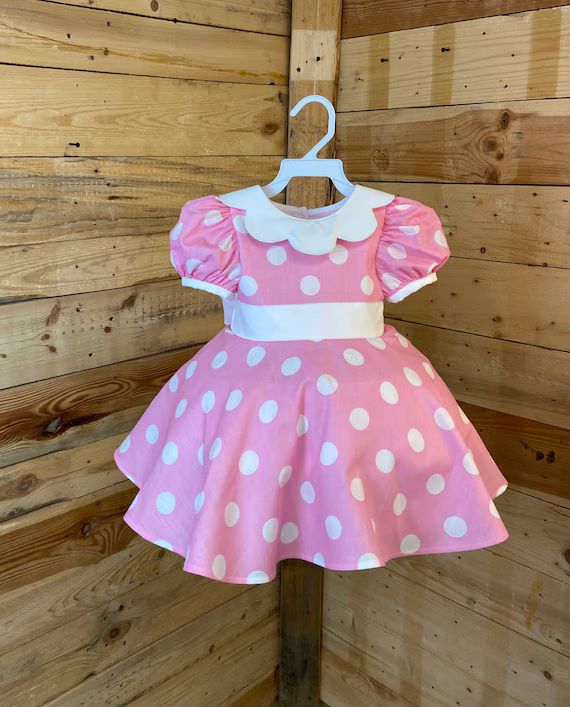 Read the full title
    Minnie Mouse baby dress, light pink Minnie Mouse baby dress, Minnie Mouse... | Etsy (US)