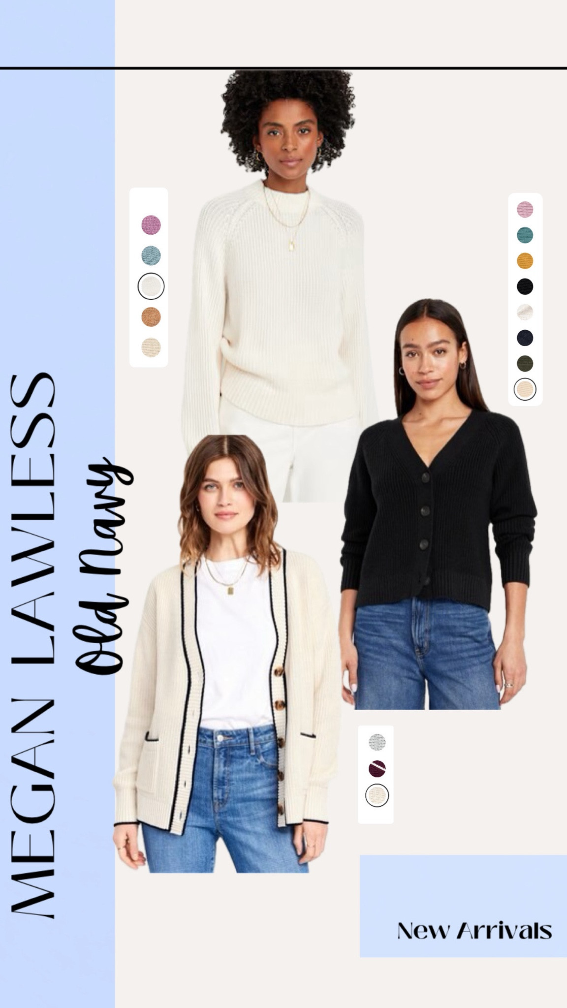 These new sweaters are so perfect for fall. Love that they can be worn casual or more dressed up for work or a night out. Come in lots of colors (shown) and petite friendly. 

Old navy/ petite, midsize, size 8, size inclusive, fall, casual style, work 

#LTKWorkwear #LTKMidsize #LTKSaleAlert