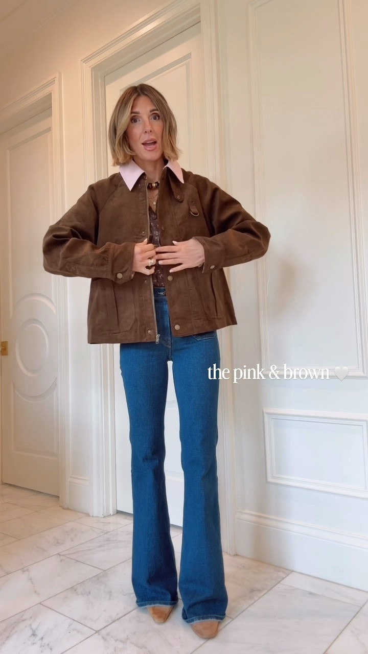 My recent fall haul from @Tuckernuck 

I'm 5'7 wearing my true size 25 in jeans and small in tops and jacket