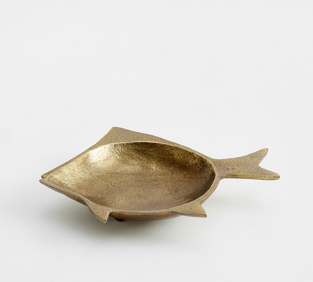 Brass Fish Decorative Bowl | Pottery Barn (US)