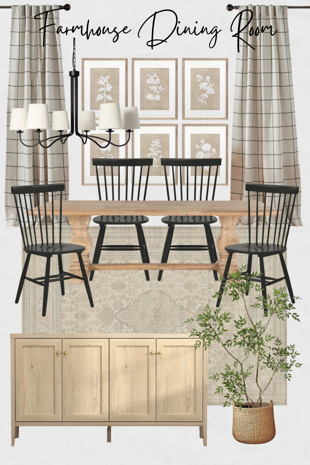 Farmhouse Dining Room, Modern Farmhouse Dining Room Moodboard, Dining Room Design Ideas, Dining Room Decor

#homedecor #diningroommoodboard #farmhousediningroom 

 

#LTKHome #LTKSaleAlert #LTKStyleTip