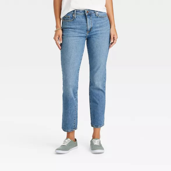 Women's High-Rise Slim Straight Jeans - Universal Thread™ | Target