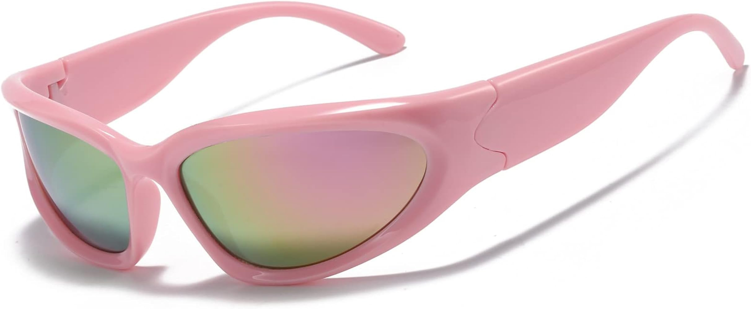 LASPOR Wrap Around Sport Sunglasses for Women Men Sport Shades Glasses Y2K Sunglasses | Amazon (US)