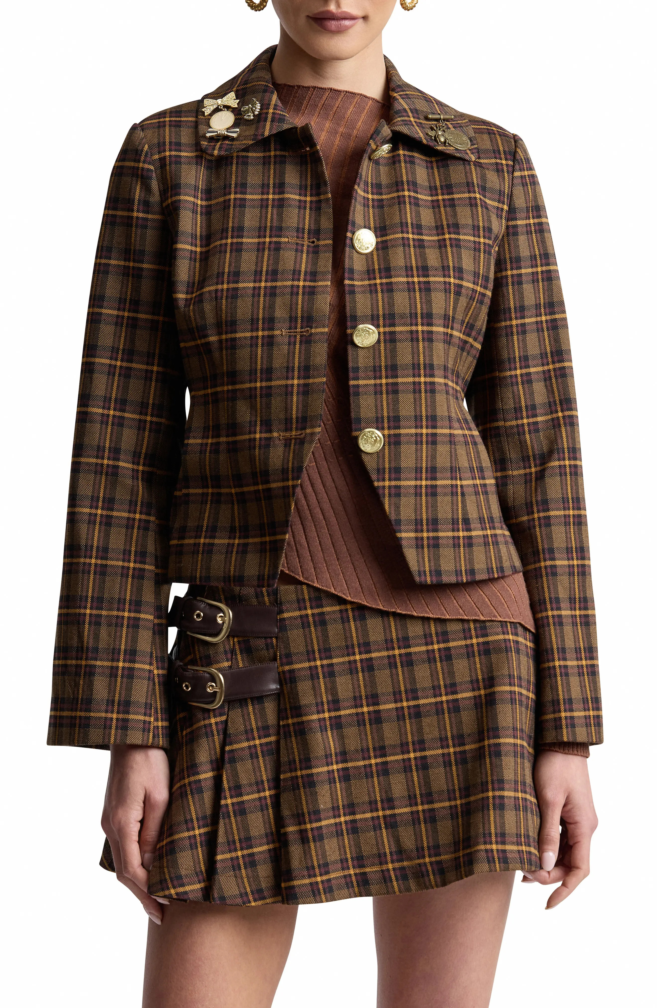 Plaid Slim Jacket | Nordstrom