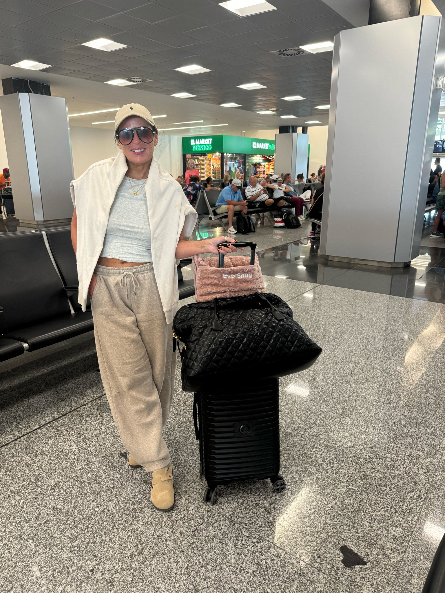 Comfy is a must when traveling!  Wear layers and shoes that are easy at security check point! 

#LTKActive #LTKStyleTip #LTKTravel