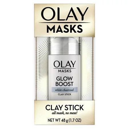 OLAY Face Mask Stick, Glow Boost with White Charcoal Clay, 1.7 oz (Pack of 3) | Walmart (US)