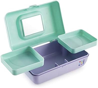 Pretty in Petite Vintage Case, Seafoam Lid and Lavender Base | Amazon (US)