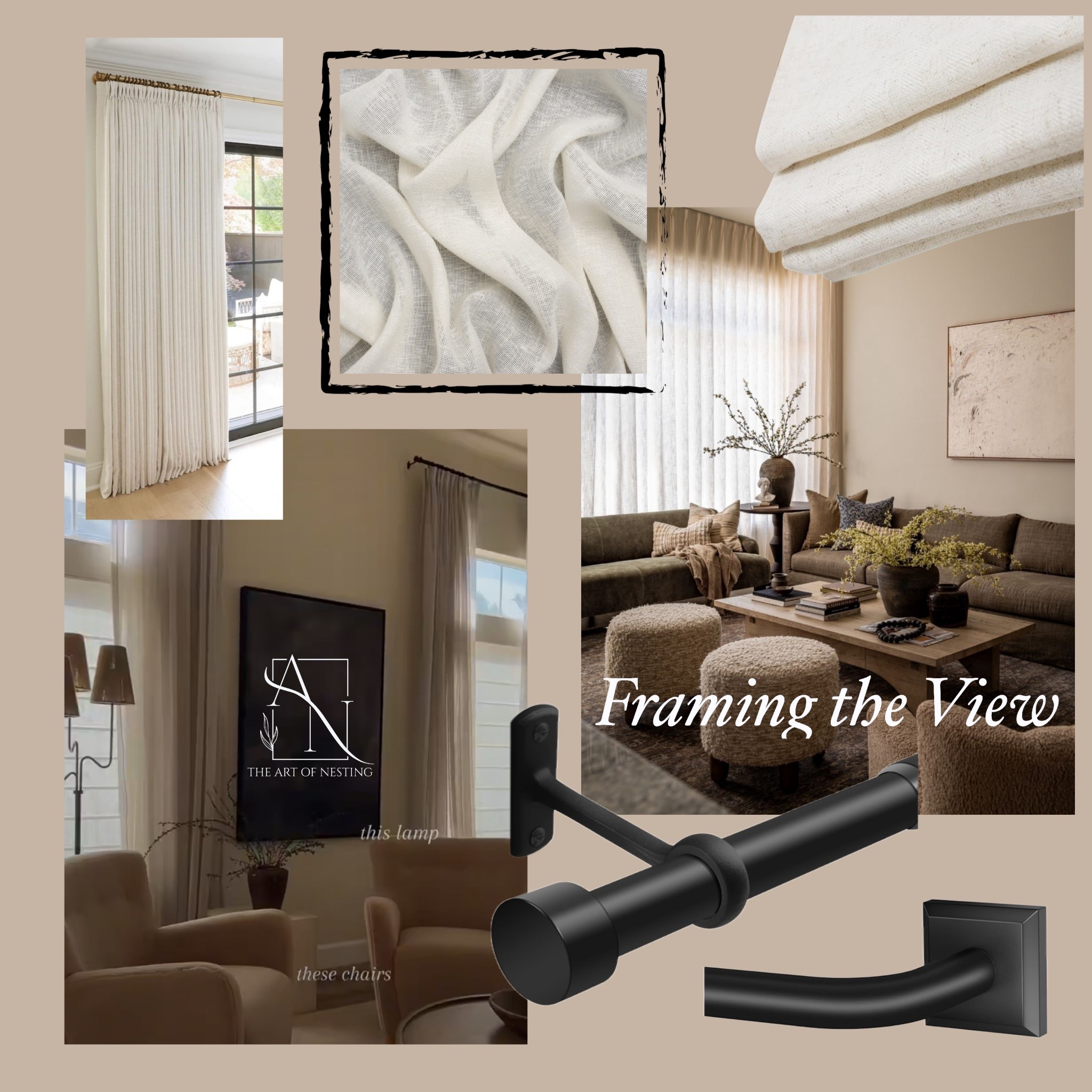  Don’t let your windows go naked!!!!!
The right window treatments can completely transform a room—adding softness, depth, and that designer feel. From airy linen curtains to sleek hardware, these picks are stylish and budget-friendly.



#LTKHome