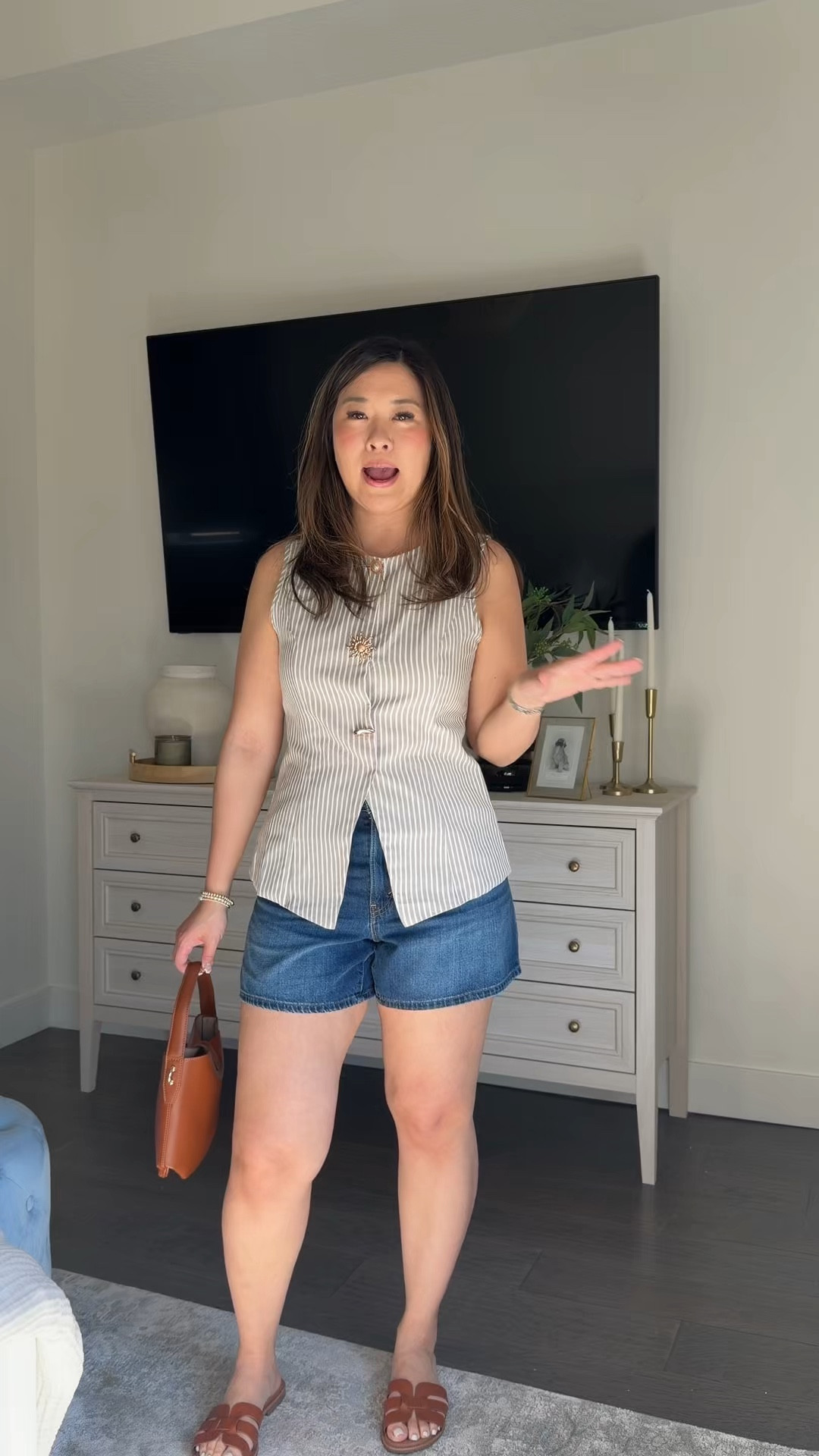 Amazon Outfit
Tank: Medium
Denim Shorts: 29