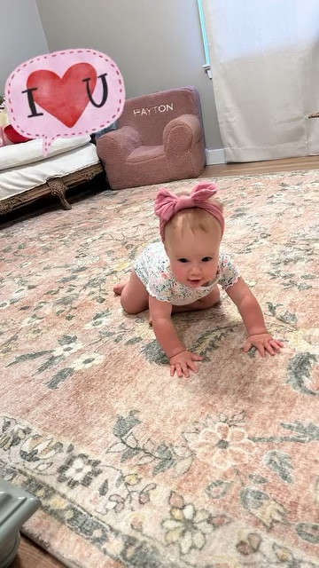 This Rug is sooo Soft! It’s perfect for a nursery/babies room  

#LTKHome #LTKBaby #LTKKids