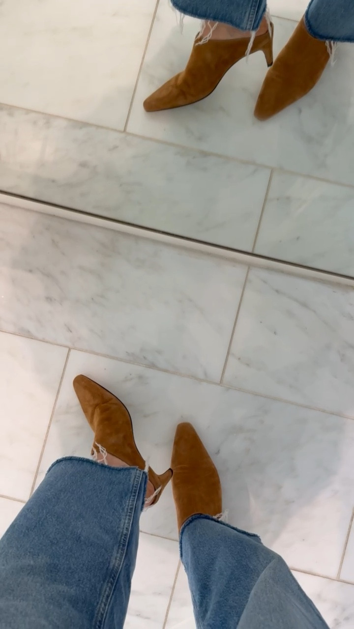 These mules are ones I am reaching for constantly. They look so good with many outfits. 

#LTKSeasonal #LTKootd