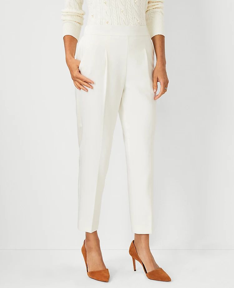 The Petite Easy Ankle Pant | Ann Taylor (US)