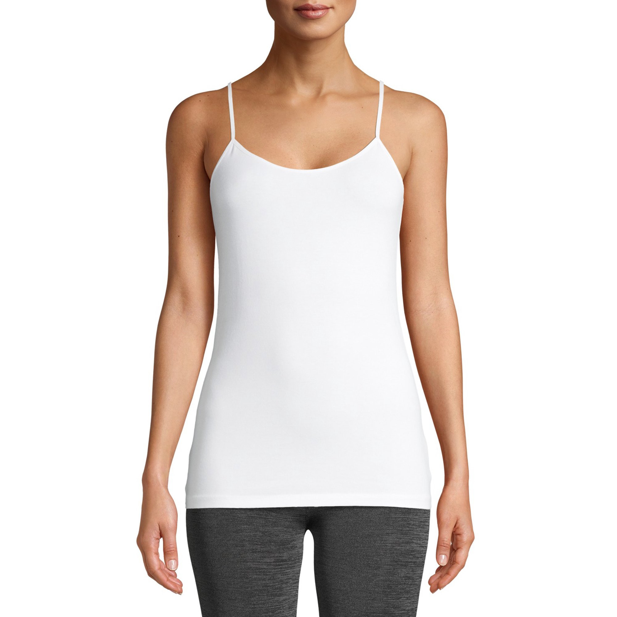Time and Tru Women's Adjustable Strap Cami | Walmart (US)