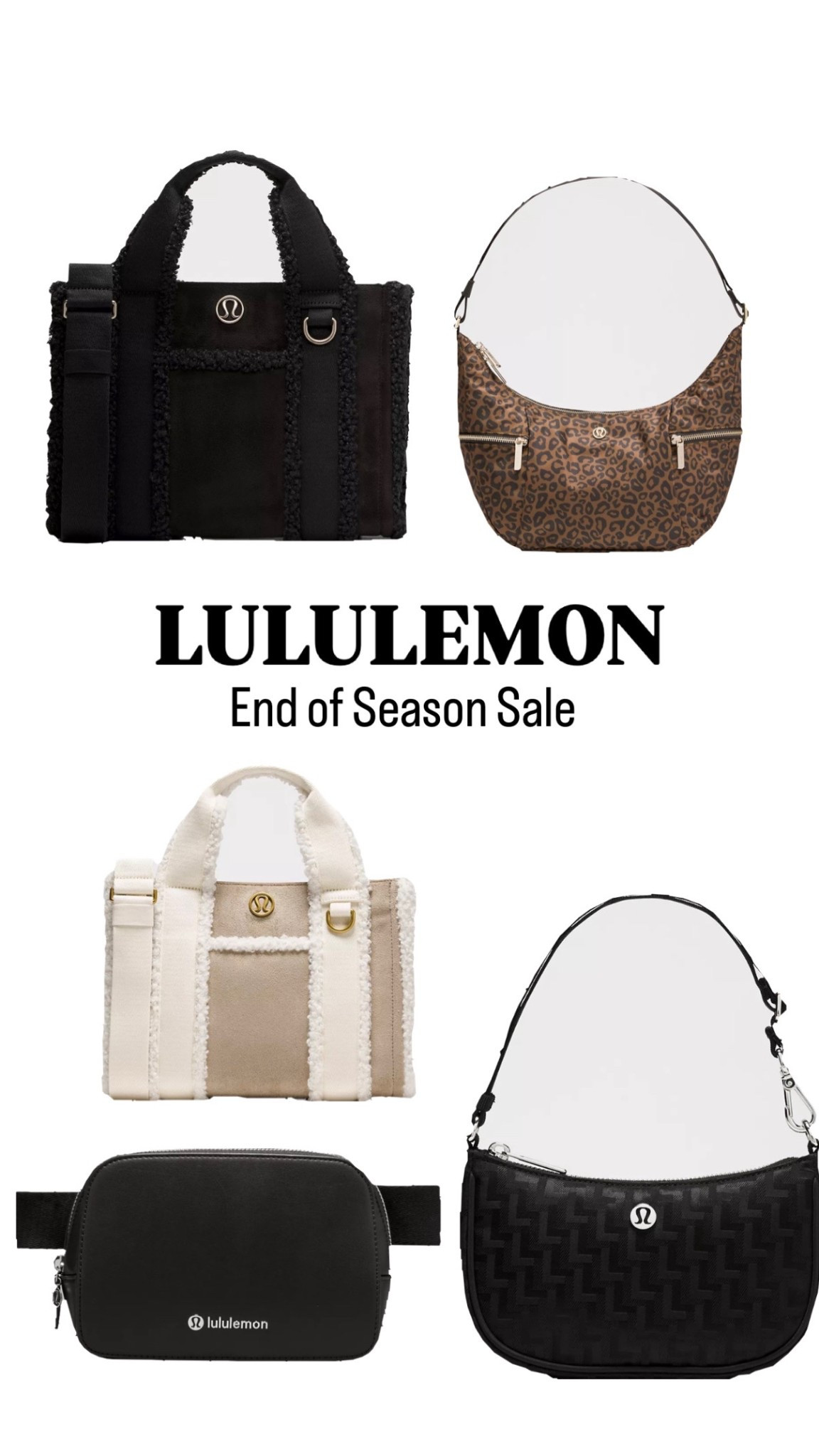 Lululemon HUGE end of season sale! Some of these bags are up to 70% off!!! 

#LTKcanada #LTKwinter #LTKsale