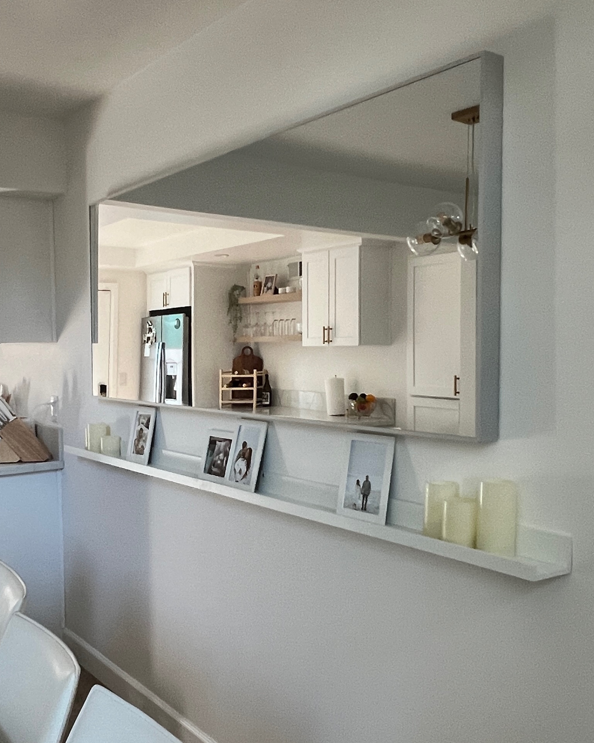 Dining area/room mirror 
#HomeDecor #Ikea

#LTKHome