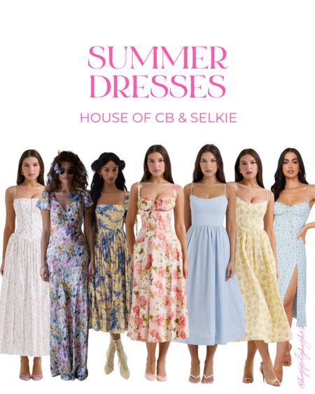 House of CB and Selkie have the ultimate summer dresses; florals, pastels and all the feminine feels

#LTKSeasonal #LTKstyletip