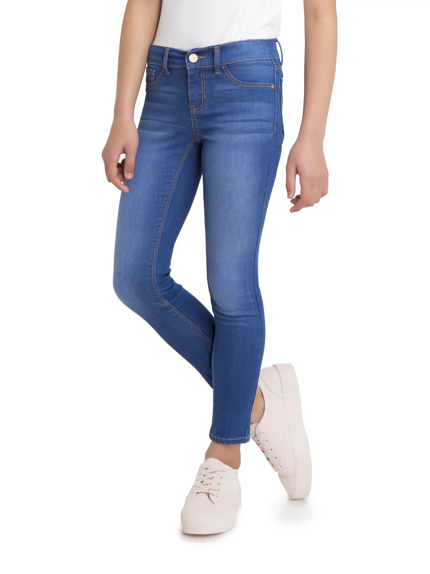 Jordache Girls Super Skinny Jeans, Slim Sizes 5-18 - Walmart.com | Walmart (US)