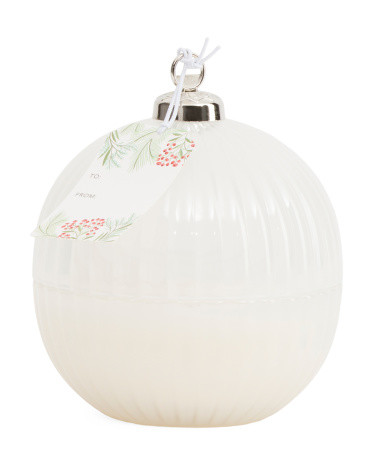 6oz Winter White Scented Candle | TJ Maxx