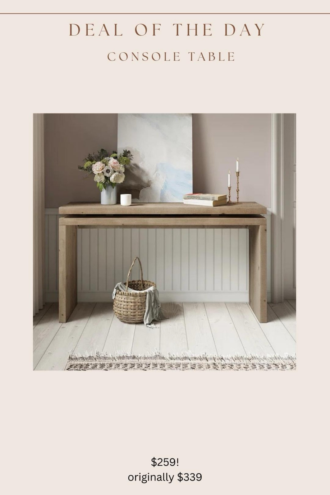 If you love the famous Matthes console table, but need a smaller size or more budget friendly option, I found this console table about 5 months ago!! It sold out so quickly & its finallllyyyyy back in stock 🚨🚨🚨

#LTKsalealert #LTKhome