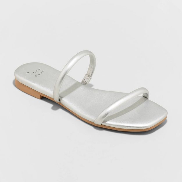 Women's Winnie Skinny Strap Sandals - A New Day™ | Target