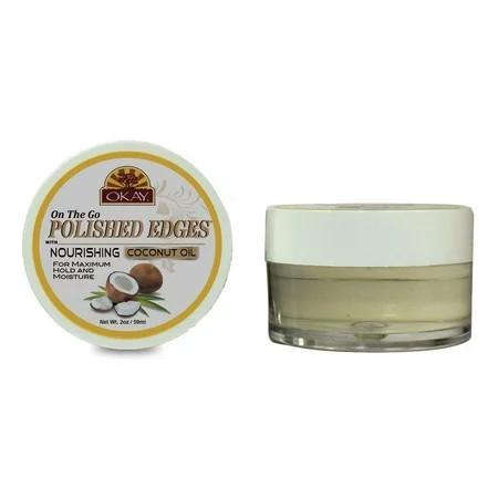 Okay Pure Naturals On The Go Polished Edges With Nourishing Coconut Oil 2 oz (59 ml) | Walmart (US)