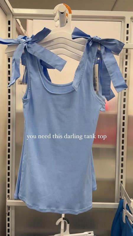 To all my bow loving girlies 🎀 How adorable is this tank top from A New Day at Target 🎯  Comes on 3 colors! $12/ea 

#LTKFindsUnder100 #LTKFindsUnder50 #LTKStyleTip
