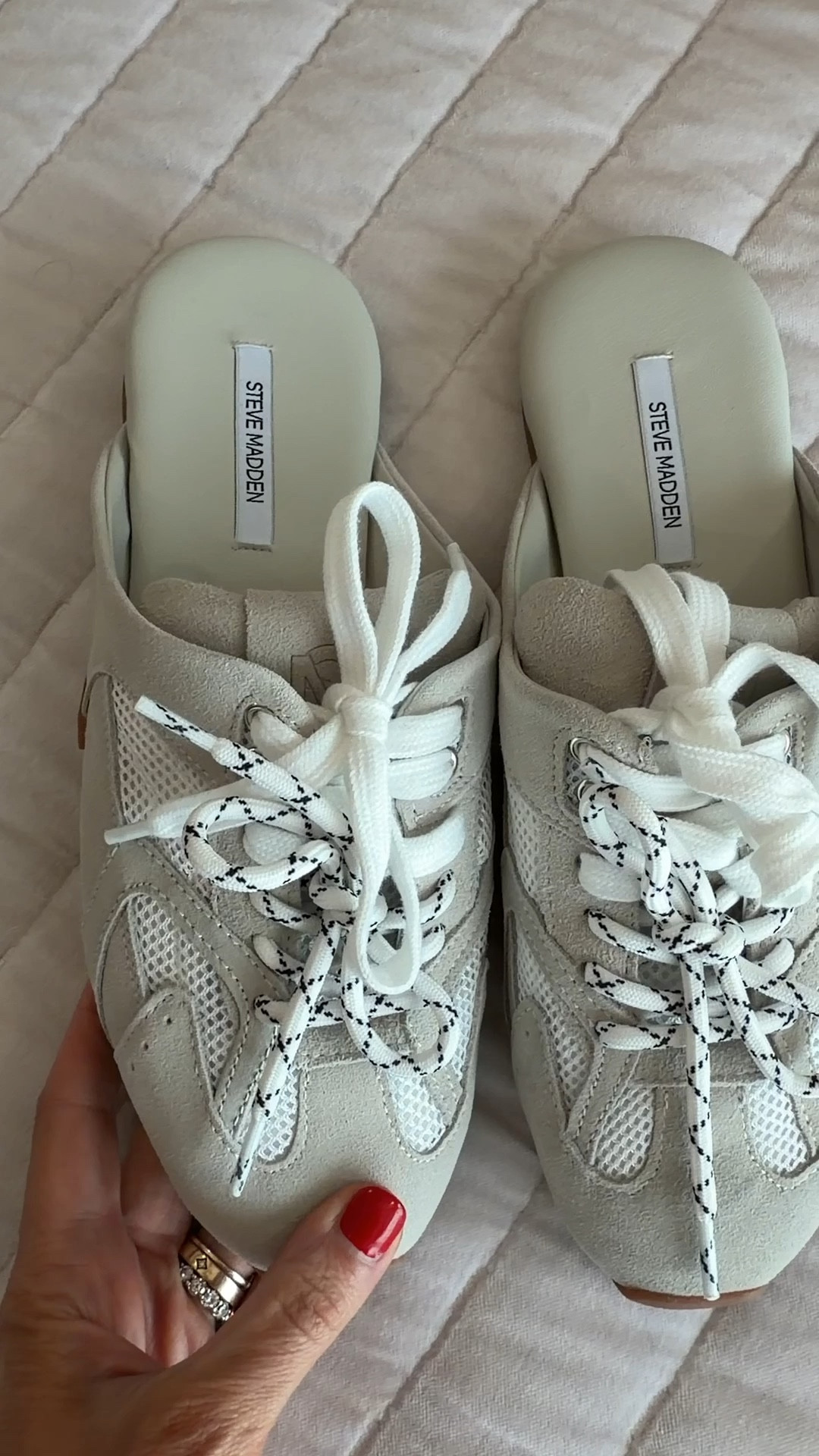 Finally back in stock!!!
One source for these look for
Less from @Steve Madden US 
Runs TTS 

#LTKgrwm #LTKOver40 #LTKTravel