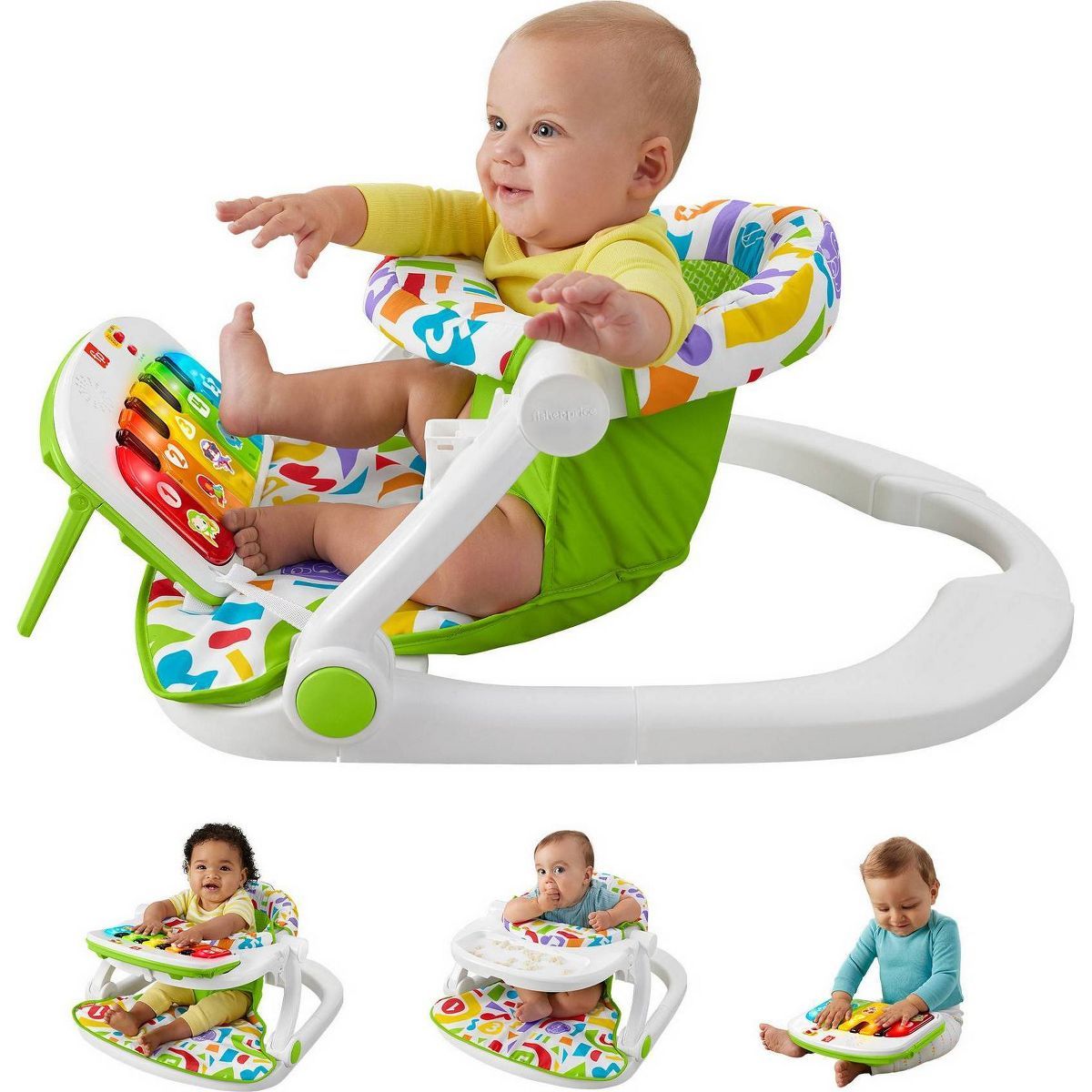Fisher-Price Kick & Play Deluxe Sit-Me-Up Infant Seat | Target