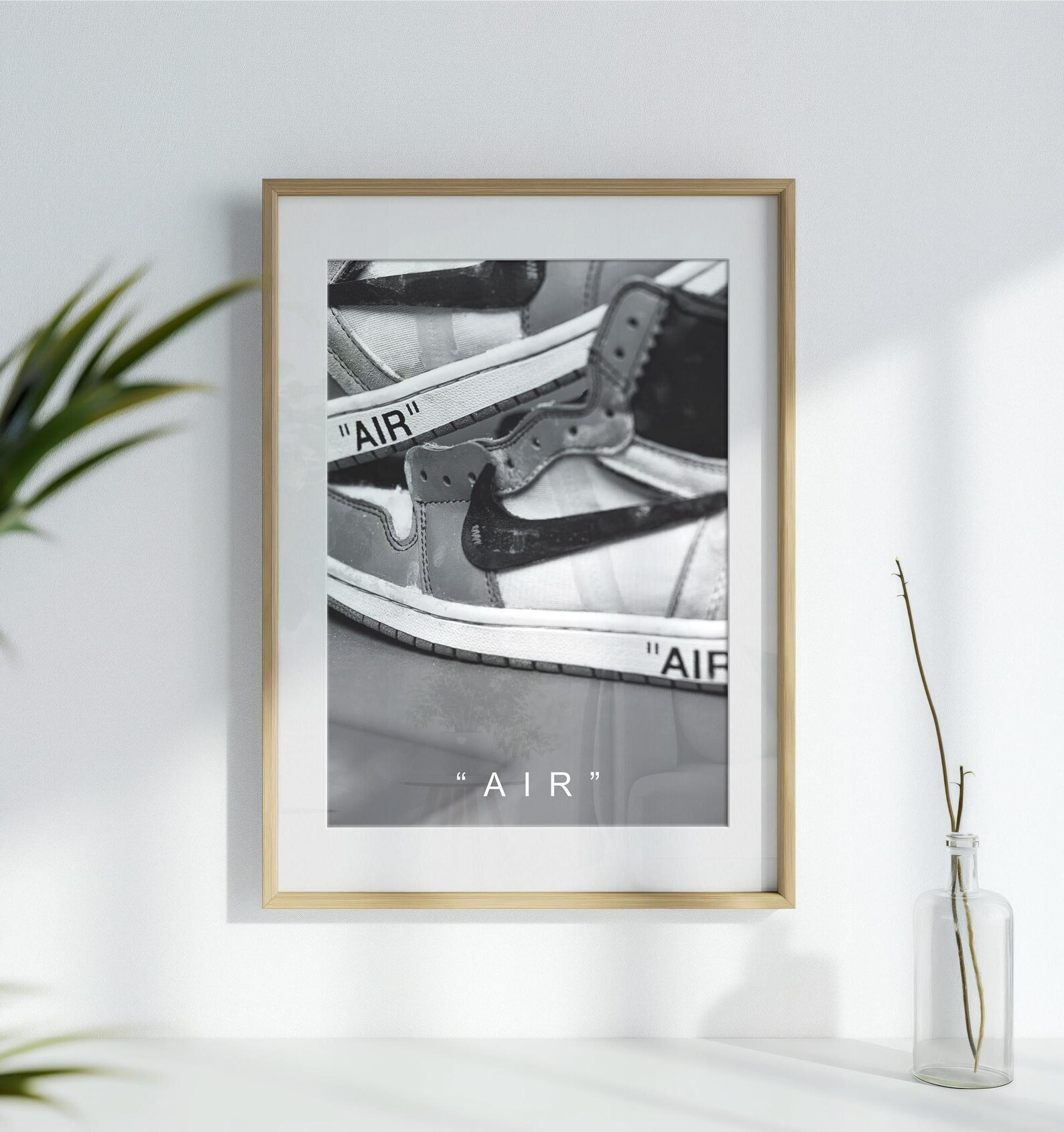 Air Jordan Wall Art Sneakerhead Poster, Modern Nike Air Print for Shoe Lovers Digital Download - ... | Etsy (US)