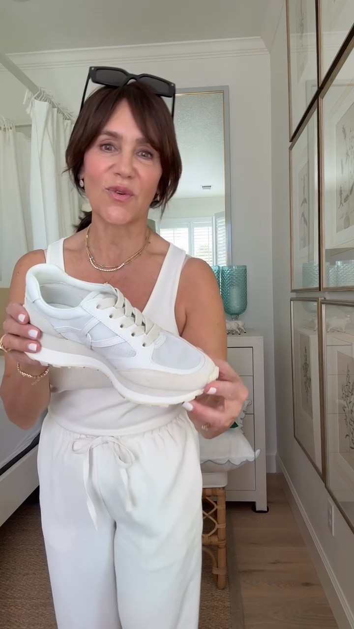 I get so many requests for comfy travel sneakers! This is the pair I brought to wear on my travel days, and I highly recommend them! They’re cute, they slip on and off (love the faux laces!) making it easy to get through security, and they’re comfy too! True to size.

#LTKSeasonal #LTKTravel