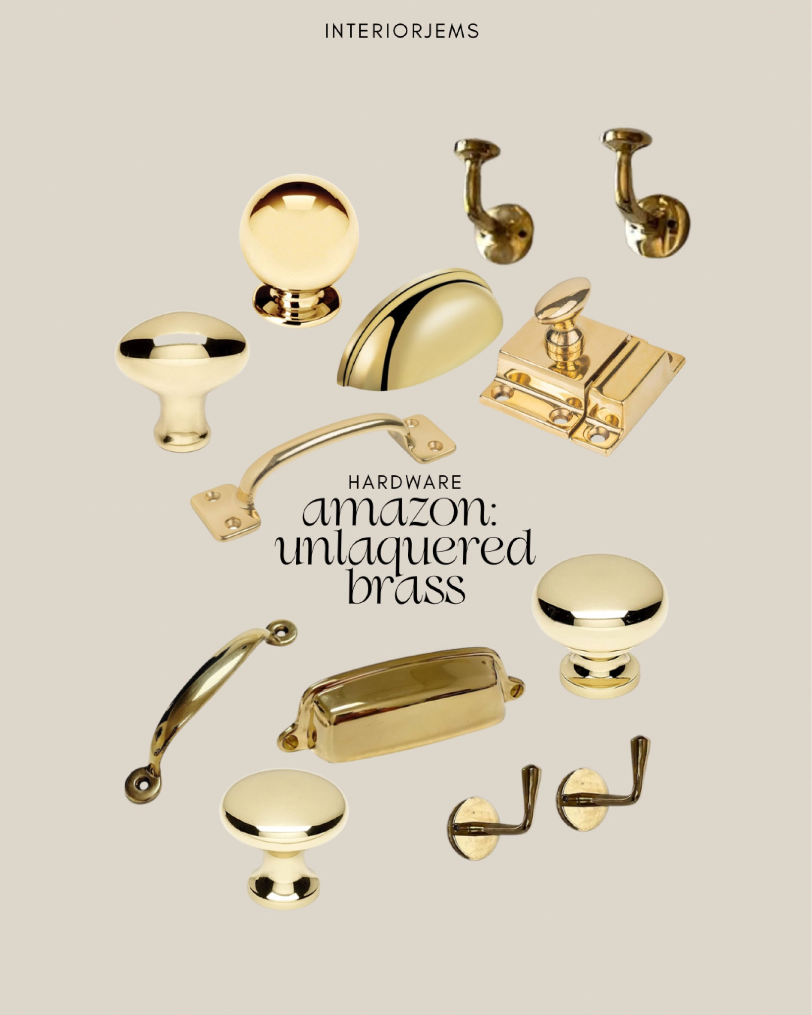 Amazon unlacquered  brass hardware pulls. Vintage style hardware vintage style hardware knobs. Bin pull hardware, cabinet latch, bathroom, hardware, kitchen hardware

#LTKHome #LTKSaleAlert #LTKStyleTip
