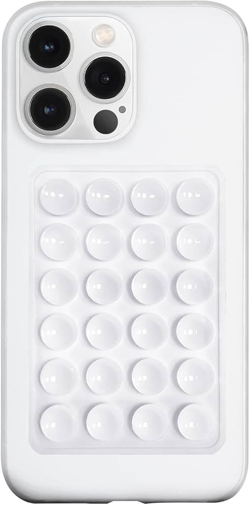 Silicone Suction Phone Case Mount, Silicon Adhesive Phone Accessory for Smartphones, Hands-Free M... | Amazon (US)